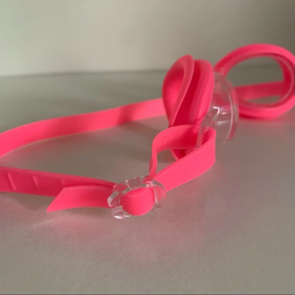 Hold Y2k Nike  neon pink clear goggles